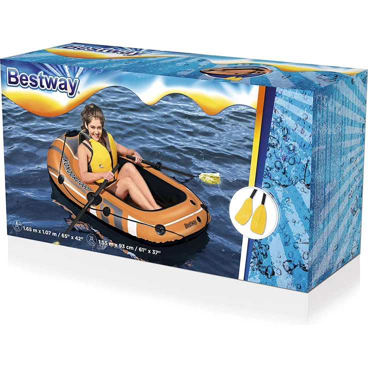 Bestway Schlauchboot Set Kondor 1000 Set 155x93 cm – Bild 3