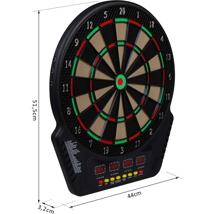 Elektronische Dartscheibe für bis zu 16 Spieler – Bild 3