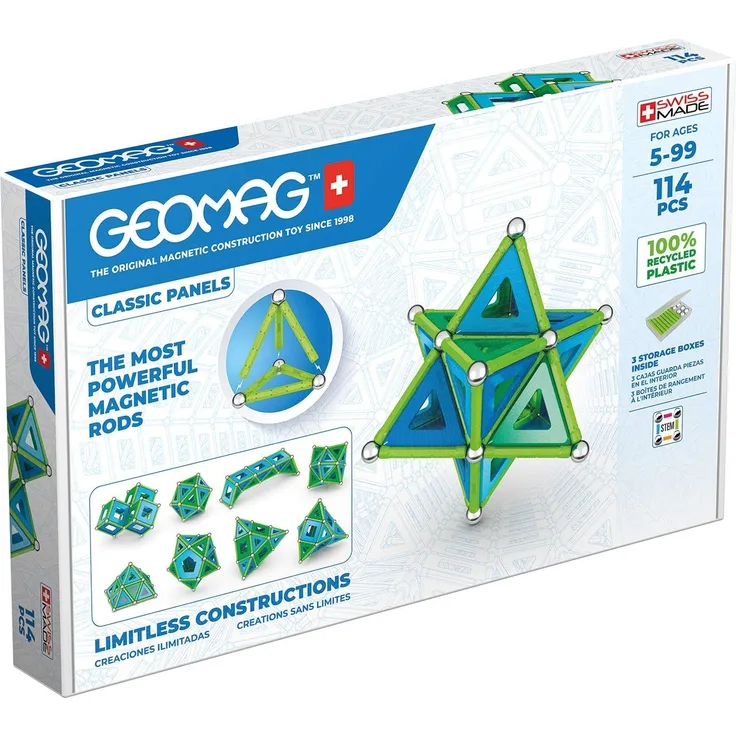 Geomag Classic GM473 Neodymium magnet toy 5 Jahr(e) Mehrfarbig
