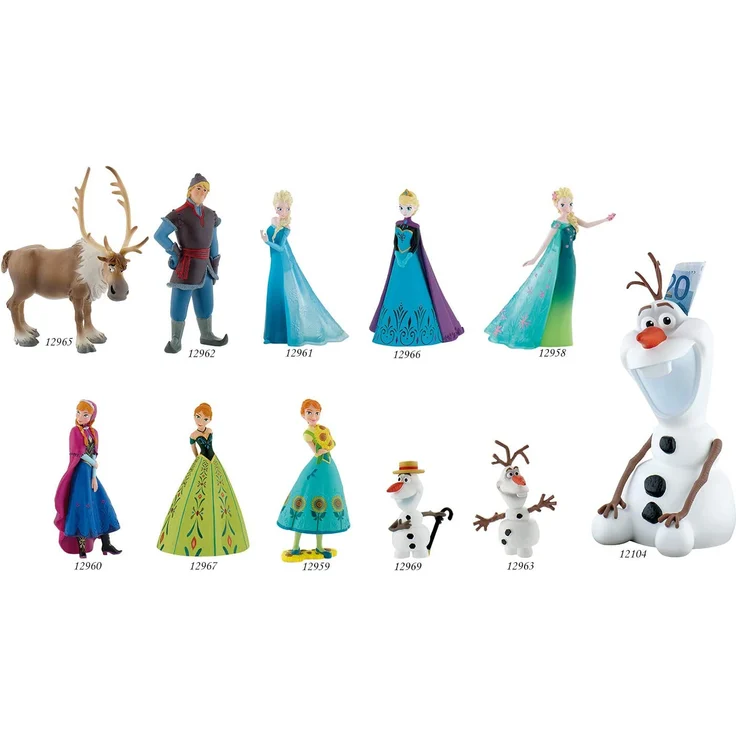 Bullyland 12963 - Walt Disney - Eiskönigin - Olaf Spielfigur – Bild 3