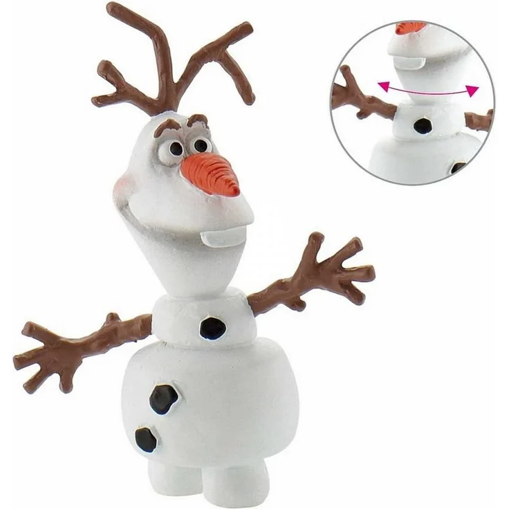 Bullyland 12963 - Walt Disney - Eiskönigin - Olaf Spielfigur – Bild 2