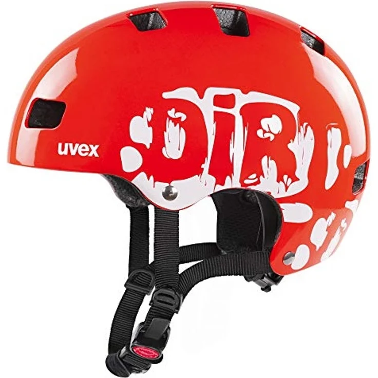uvex 'Kid 3' Fahrradhelm dirtbike red in Gr. XXS/S (Kopfumfang: 51-55cm) – Bild 1