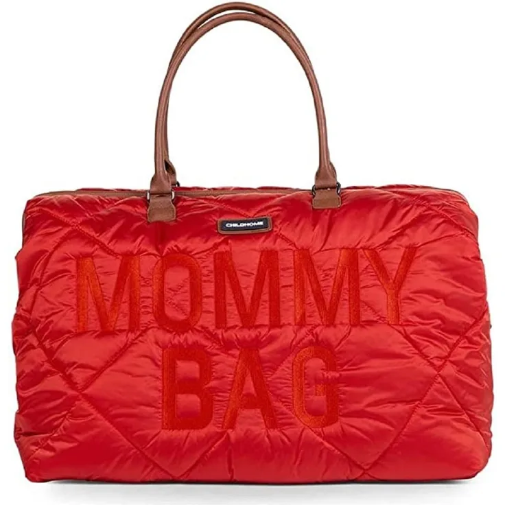 CHILDHOME Mommy Bag gesteppt rot