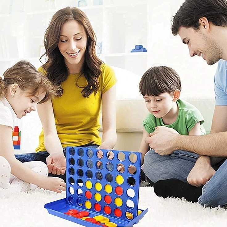 Pup Go 4 Gewinnt Klassik, Vier Gewinnt Spiel Reisespiel - 6 Ersatzchips enthalten, 4 in Einer Reihe, Strategiespiel für Kinder ab 3 4 5 6 7 8 + Jahren und Erwachsene (Original) - Preisvergleich – Bild 8