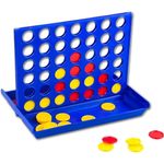 Pup Go 4 Gewinnt Klassik, Vier Gewinnt Spiel Reisespiel - 6 Ersatzchips enthalten, 4 in Einer Reihe, Strategiespiel für Kinder ab 3 4 5 6 7 8 + Jahren und Erwachsene (Original) - Preisvergleich