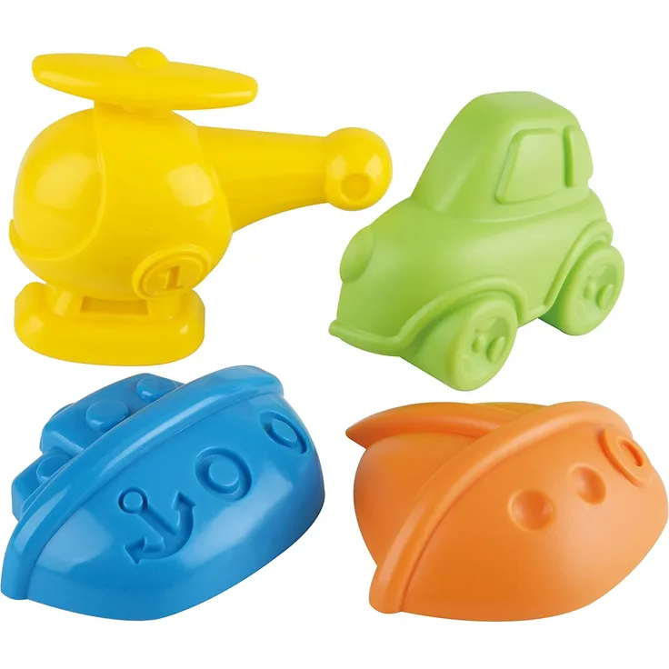 Hape - Sandform - Fahrzeuge - 4-teilig