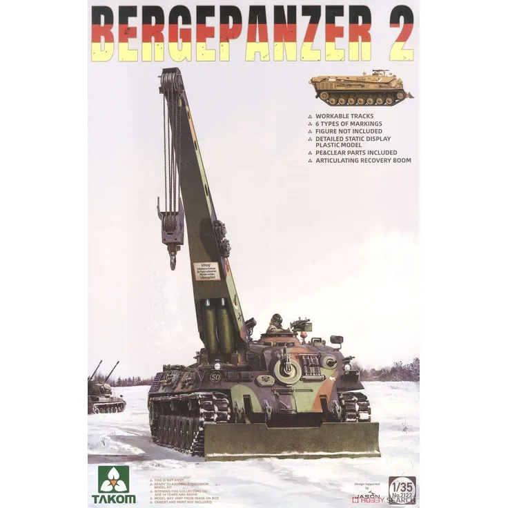Takom TAK2122 Bergepanzer 2