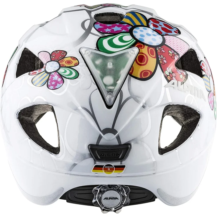 Alpina Kinderhelm Ximo Flash white flower Gr. 45-49 cm – Bild 2