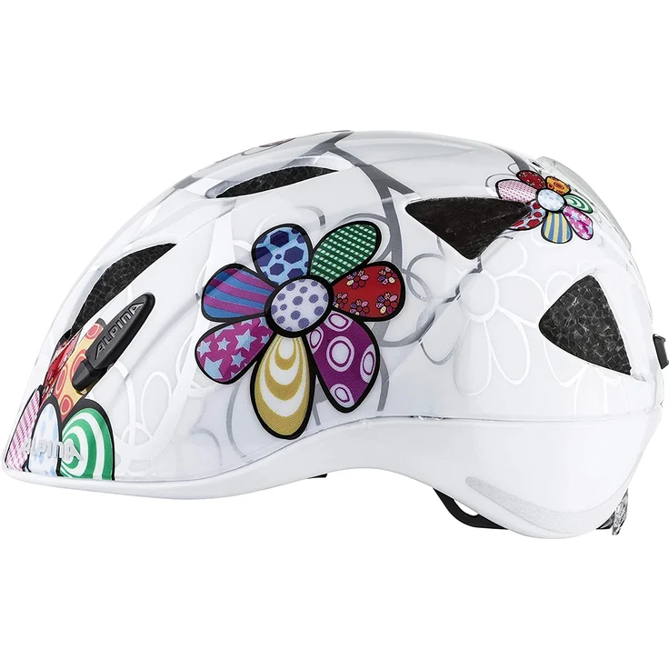 Alpina Kinderhelm Ximo Flash white flower Gr. 45-49 cm – Bild 3