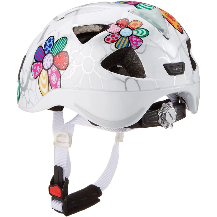 Alpina Kinderhelm Ximo Flash white flower Gr. 45-49 cm – Bild 5