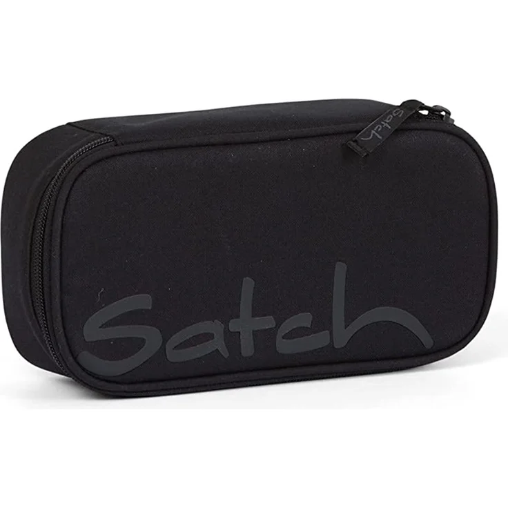 Satch 'Blackjack' Schlamperbox, 1 Liter, 22 x 6 x 10 cm (B/H/T), inkl. Geodreieck, schwarz – Bild 2