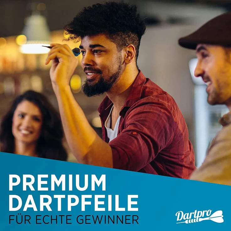 DartPro Dartpfeile mit Kunststoffspitze – 12 Dartpfeile für elektronische Dartscheibe [18g] – Softdarts Set [inkl. 6 Alu Dart Schaft + 21 Dart Flights] - Preisvergleich – Bild 7