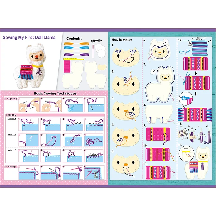 Avenir Nähset Sewing Lama – Bild 6