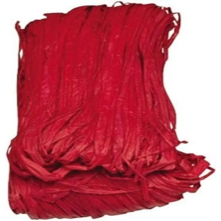 folia 9020 Raffia-Naturbast, 50 g, hochrot – Bild 2