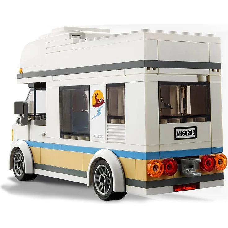 LEGO City Ferien-Wohnmobil 60283 – Kreatives Bauspielzeug für Kinder ab 5 Jahren, 190 Teile – Bild 4