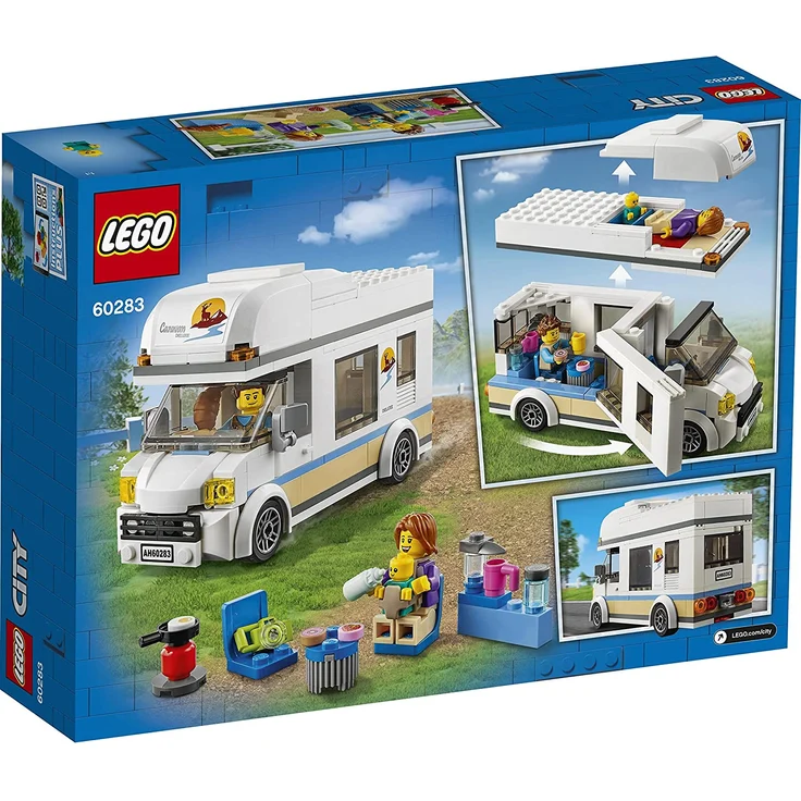 LEGO City Ferien-Wohnmobil 60283 – Kreatives Bauspielzeug für Kinder ab 5 Jahren, 190 Teile – Bild 17