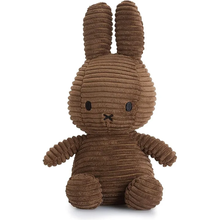 Unbekannt Miffy Cord-Plüschfigur (24cm) [braun]