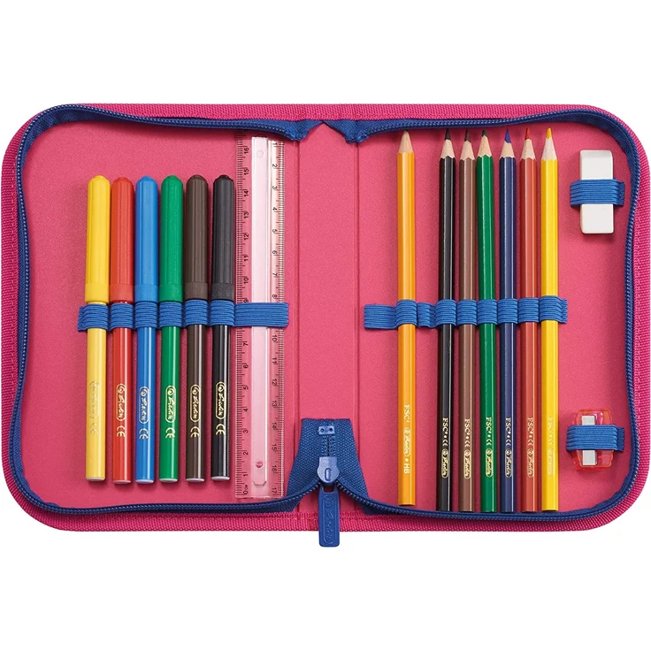 Herlitz Schulranzen-Set 5-tlg. SoftLight Plus Butterfly – Bild 8