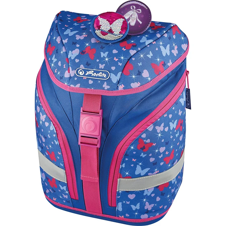 Herlitz Schulranzen-Set 5-tlg. SoftLight Plus Butterfly – Bild 2