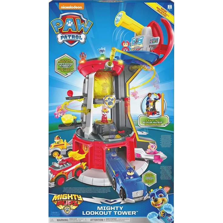 Spin Master 27028 - Paw Patrol Lifesize Lookout Tower Zentrale - 70 cm groß - Preisvergleich – Bild 2