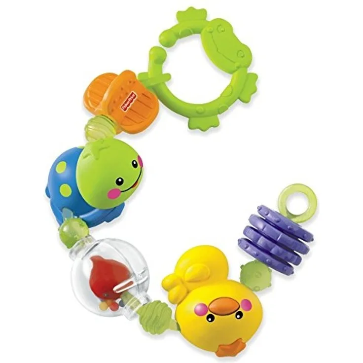 Mattel Fisher-Price N2862-0 – Rasselkette, Spielzeug ab 3 Monaten