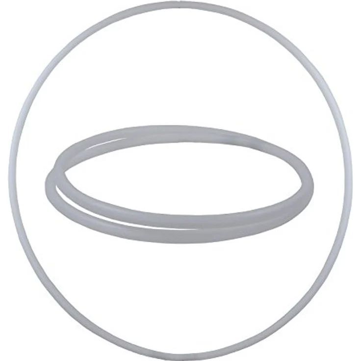 hoopomania® Hula Hoop Rohling, HDPE-20mm, Weiss (milchig), Durchmesser 80cm – Bild 2