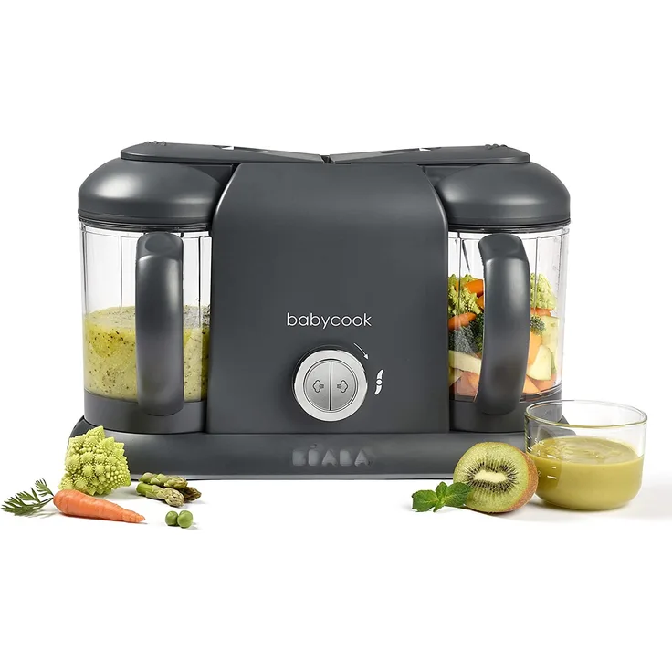 BEABA Küchenmaschine Babycook® Duo Dunkelgrau