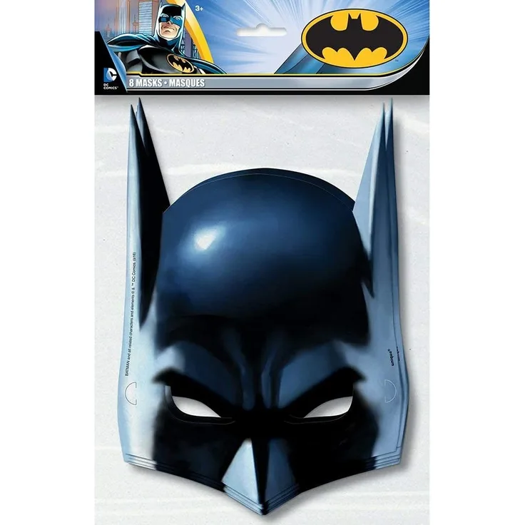Haza Original Batman-Maske 8 Stück