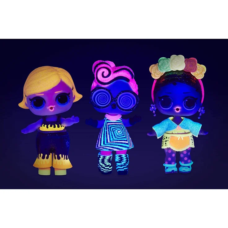 L.O.L. Surprise! Sammelbare Modepuppen - Mit 8 Überraschungen, Moden und Accessoires - Inklusive Schwarzlicht-Enthüllungen - Lichter-Glitzer-Puppe - Preisvergleich – Bild 4