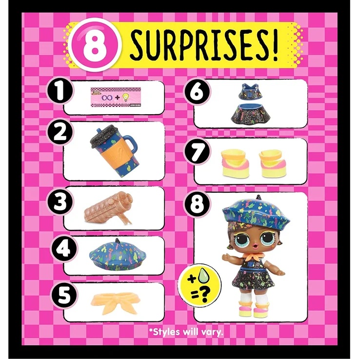 L.O.L. Surprise! Sammelbare Modepuppen - Mit 8 Überraschungen, Moden und Accessoires - Inklusive Schwarzlicht-Enthüllungen - Lichter-Glitzer-Puppe - Preisvergleich – Bild 16