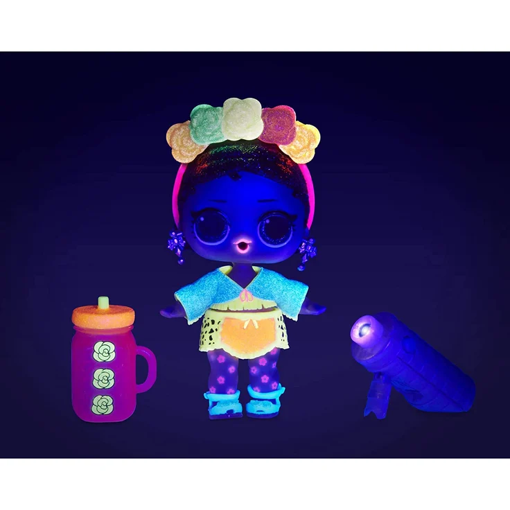 L.O.L. Surprise! Sammelbare Modepuppen - Mit 8 Überraschungen, Moden und Accessoires - Inklusive Schwarzlicht-Enthüllungen - Lichter-Glitzer-Puppe - Preisvergleich – Bild 10