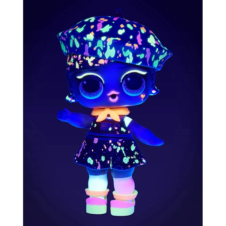 L.O.L. Surprise! Sammelbare Modepuppen - Mit 8 Überraschungen, Moden und Accessoires - Inklusive Schwarzlicht-Enthüllungen - Lichter-Glitzer-Puppe - Preisvergleich – Bild 2
