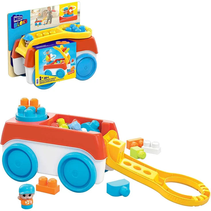 Mega Bloks - Drehwagen für Bausteine – Bild 1