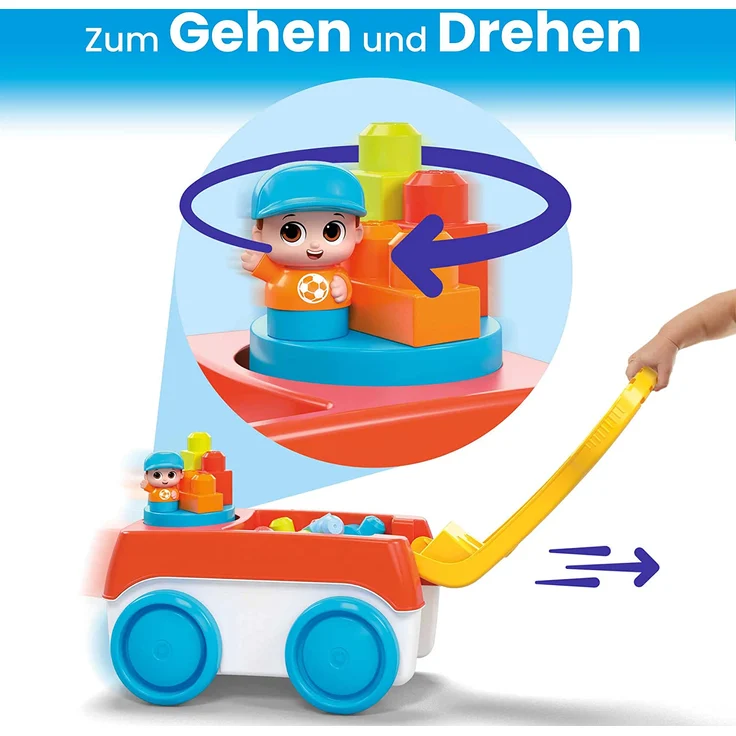 Mega Bloks - Drehwagen für Bausteine – Bild 5