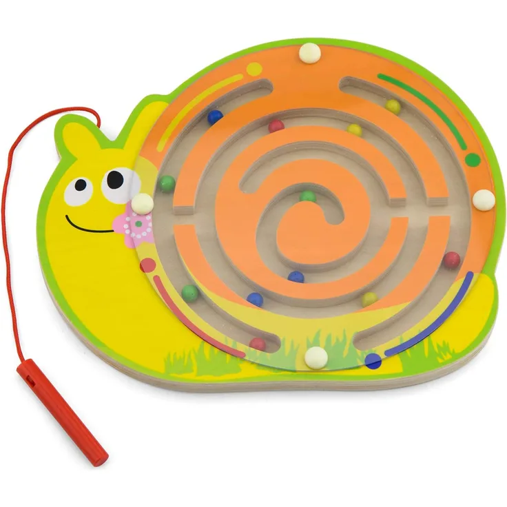 VIGA 59966 Toys-Magnetspiel-Schnecke