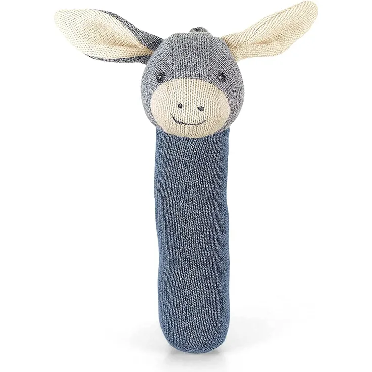 Sterntaler Strick-Greiffigur Emmi graublau