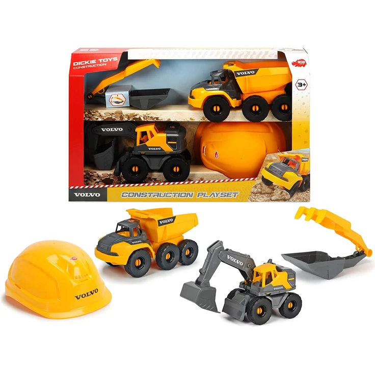 Dickie set from Volvo with helmet and 372-9013 vehicles – Bild 2