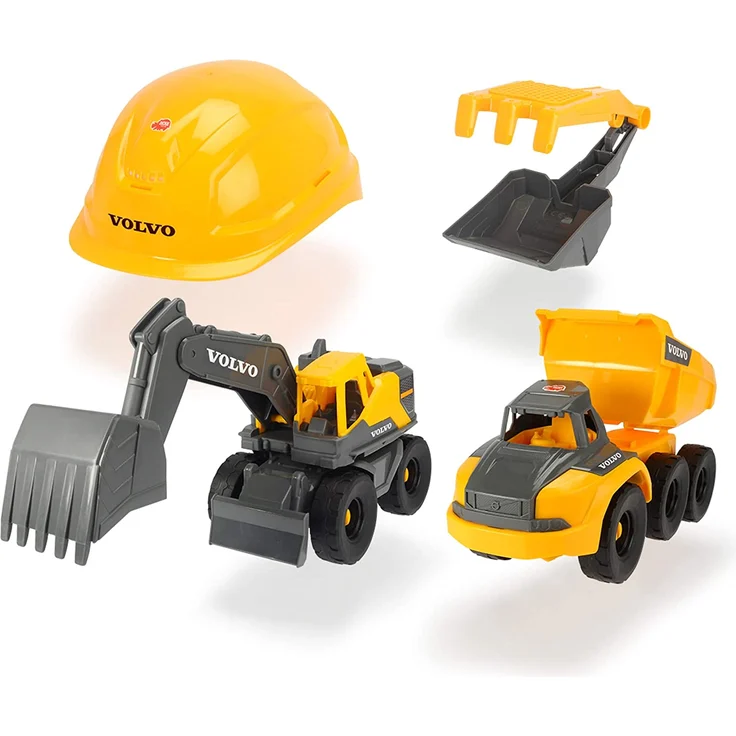 Dickie set from Volvo with helmet and 372-9013 vehicles – Bild 1
