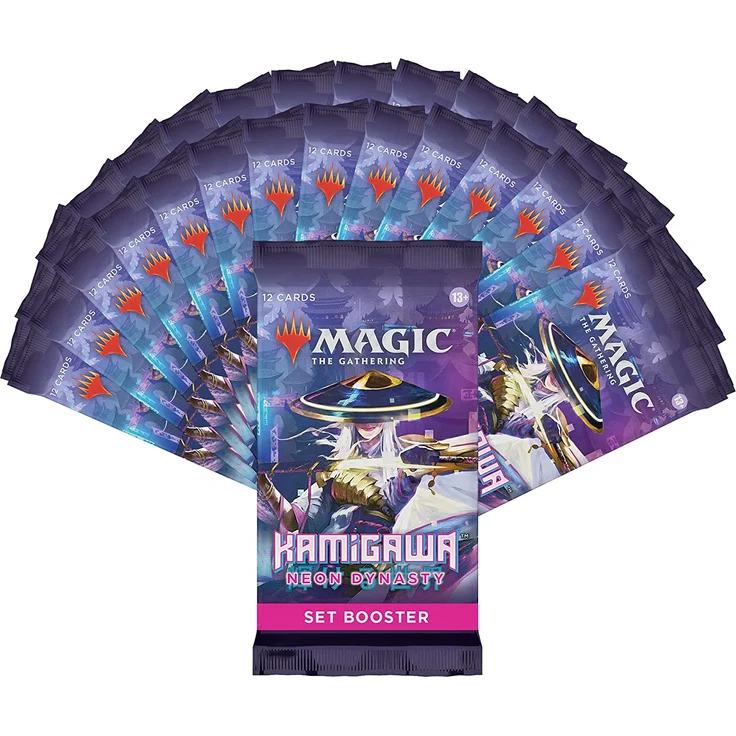 Wizards of the Coast Magic: The Gathering - Kamigawa: Neon Dynasty Set Booster Display ENGLISH trading cards – Bild 3