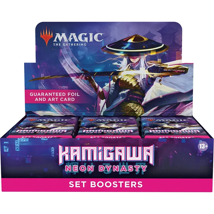 Wizards of the Coast Magic: The Gathering - Kamigawa: Neon Dynasty Set Booster Display ENGLISH trading cards – Bild 6