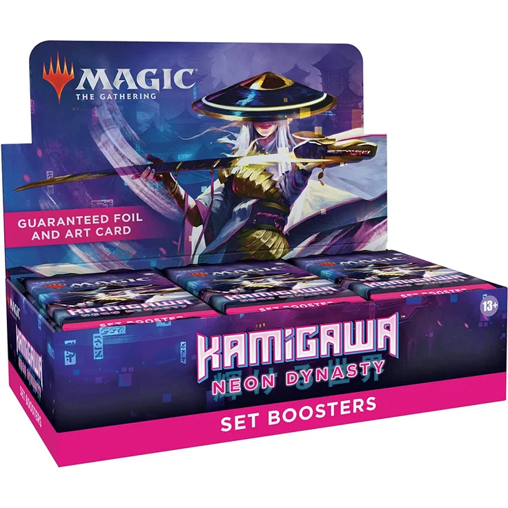 Wizards of the Coast Magic: The Gathering - Kamigawa: Neon Dynasty Set Booster Display ENGLISH trading cards – Bild 7