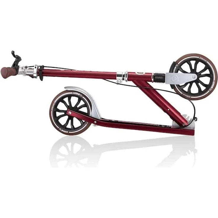 Scooter NL 205 Deluxe dunkelrot – Bild 5