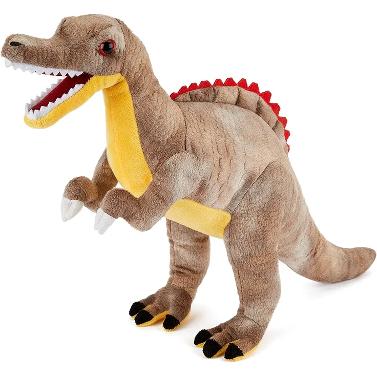 Zappi Co Weich gefülltes Kuscheltier für Kinder Spinosaurus Plüschtier (15 Zoll / 38cm) Safari-Tiere Kollektion Plüschteddy Neugeborenes erstes Kind – Bild 4