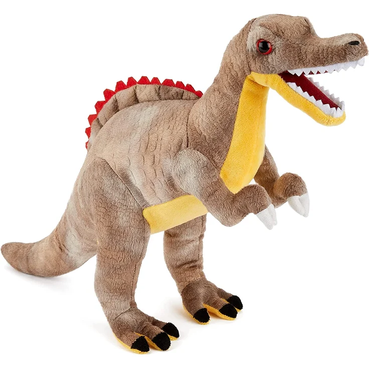 Zappi Co Weich gefülltes Kuscheltier für Kinder Spinosaurus Plüschtier (15 Zoll / 38cm) Safari-Tiere Kollektion Plüschteddy Neugeborenes erstes Kind – Bild 1