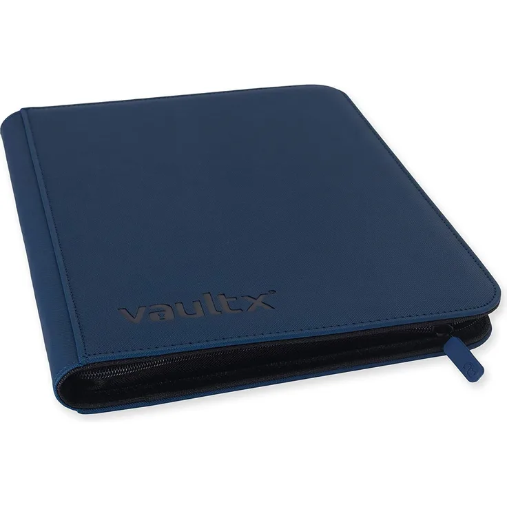 Vault X Premium eXo-Tec Zip Heftmappe - 9 Fächer Sammelkarten Trading Cards Mappe - 360 Fächer mit Seitenöffnung für Spielkarten zum sammeln und tauschen