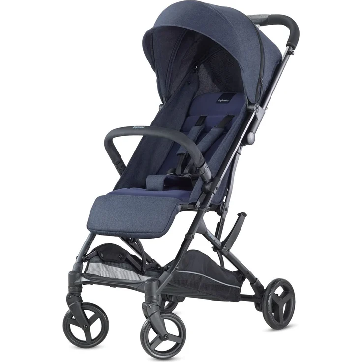 Inglesina Kinderwagen, leicht und kompakt Única grau – Bild 2
