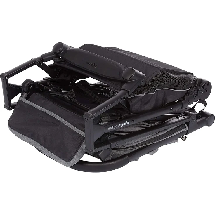 Inglesina Kinderwagen, leicht und kompakt Única grau – Bild 6