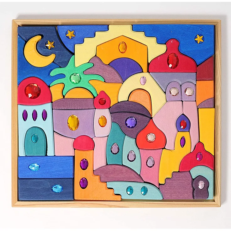 GRIMMS Glitzerlegespiel Morgenland,