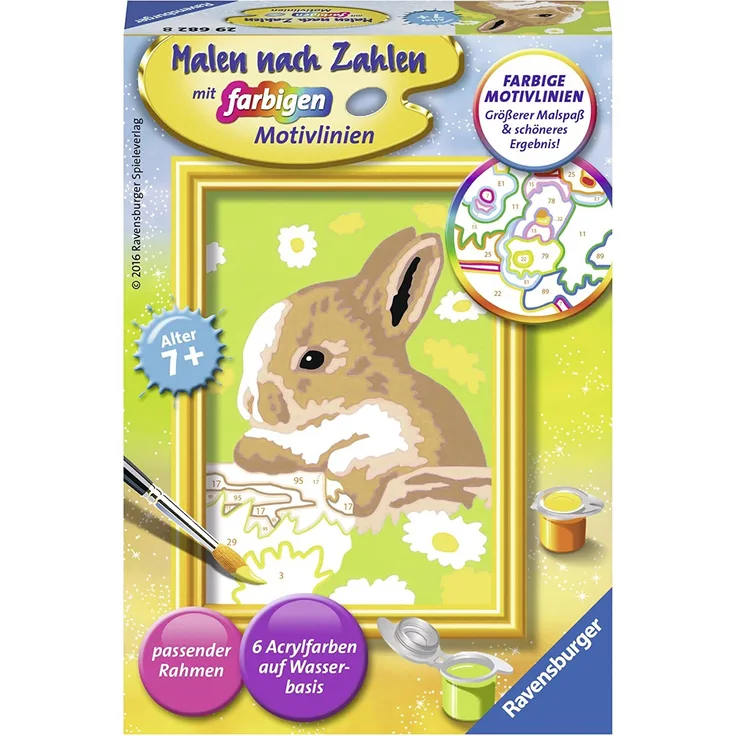 Ravensburger Malen nach Zahlen Häschen Flecki