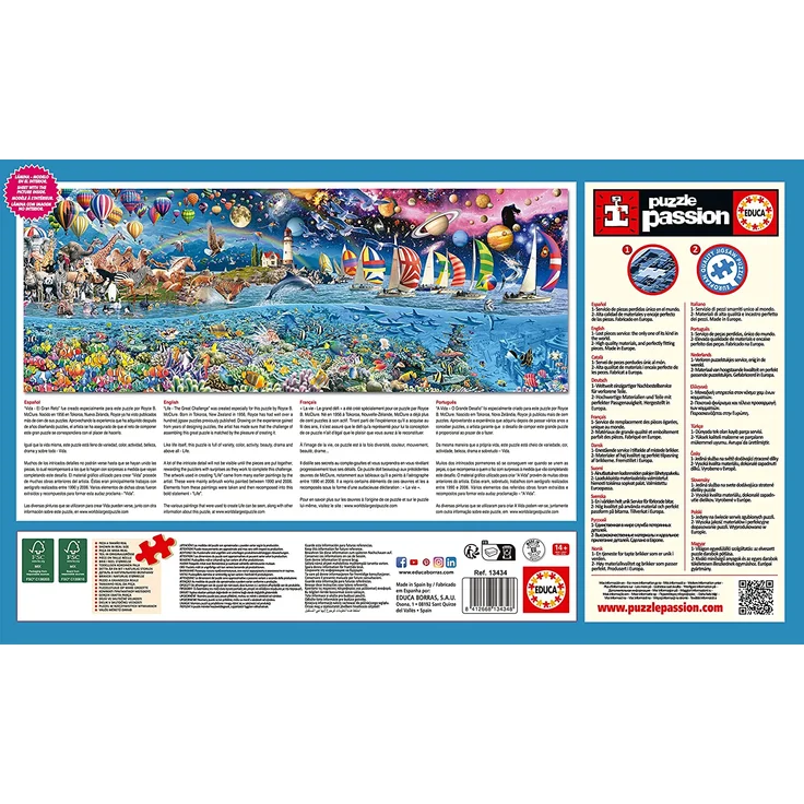 Educa - 24000 Teile - Das Leben – Bild 4